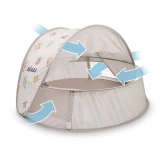 Beaba Breezynest UV – kompaktowy plażowy namiot ochronny dla dzieci 100 x 58 cm