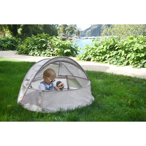 Beaba Breezynest UV – kompaktowy plażowy namiot ochronny dla dzieci 100 x 58 cm