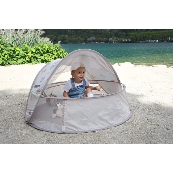 Beaba Breezynest UV – kompaktowy plażowy namiot ochronny dla dzieci 100 x 58 cm