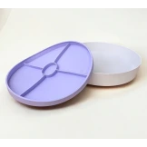 TACKA SENSORYCZNA Play Tray 2w1 Lilac – pojemnik do zabaw sensorycznych Jellystone fioletowy