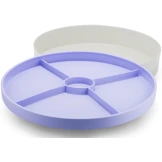 TACKA SENSORYCZNA Play Tray 2w1 Lilac – pojemnik do zabaw sensorycznych Jellystone fioletowy