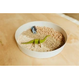 TACKA SENSORYCZNA Play Tray 2w1 Lilac – pojemnik do zabaw sensorycznych Jellystone fioletowy