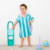 DWUSTRONNE PONCHO KĄPIELOWE dla dzieci Lagoon Quut 12m+