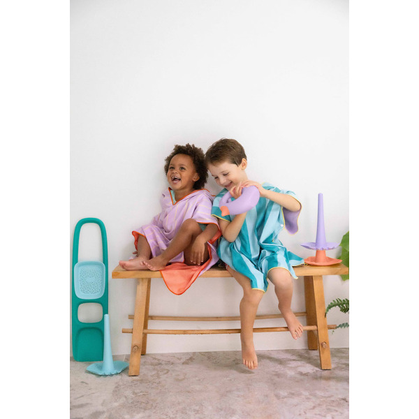 DWUSTRONNE PONCHO KĄPIELOWE dla dzieci Lagoon Quut 12m+