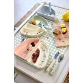 Zestaw sztućców ze stali nierdzewnej 3-częściowy, widelec, łyżka, nóż Happy Fruits Cherry Lassig 12m+