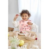 ZESTAW ŚLINIAKÓW wodoodpornych 2 szt. Happy Fruits Cherry Lassig 6m+