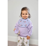 ZESTAW ŚLINIAKÓW bawełnianych 5szt. Happy Fruits Cherry Lassig 3m+