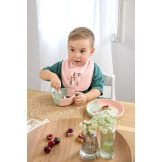 ZESTAW ŚLINIAKÓW bawełnianych 5szt. Happy Fruits Cherry Lassig 3m+