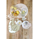 ZESTAW ŚLINIAKÓW bawełnianych 5szt. Happy Fruits Lemon Lassig 3m+