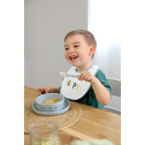 ZESTAW ŚLINIAKÓW bawełnianych 5szt. Happy Fruits Lemon Lassig 3m+