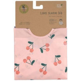 Zestaw śliniaków z długim rękawem 2szt. Happy Fruits Cherry Lassig 6m+