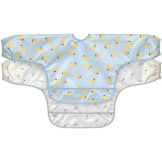 Zestaw śliniaków z długim rękawem 2szt. Happy Fruits Lemon Lassig 6m+