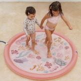 MATA WODNA różowa Pink Ocean Dreams 150 cm Little Dutch 2+