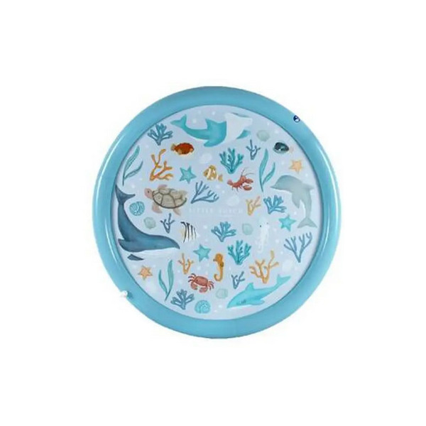 MATA WODNA niebieska Blue Ocean Dreams 150 cm Little Dutch 2+