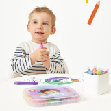 Kredki żelowe w etui 10 kolorów COLO Janod 3+