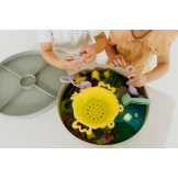 TACKA SENSORYCZNA Play Tray 2w1 Sage – pojemnik do zabaw sensorycznych Jellystone zielony