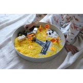 TACKA SENSORYCZNA Play Tray 2w1 Sage – pojemnik do zabaw sensorycznych Jellystone zielony