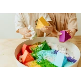 TACKA SENSORYCZNA Play Tray 2w1 Sage – pojemnik do zabaw sensorycznych Jellystone zielony