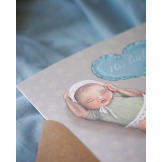 HI LITTLE kartka okolicznościowa na narodziny dziecka