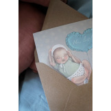 HI LITTLE kartka okolicznościowa na narodziny dziecka