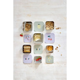 POJEMNIKI NA PRZEKĄSKI snackbox ze stali nierdzewnej zestaw 3 szt. Happy Fruits Lemon Lassig