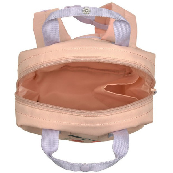Brzoskwiniowy plecak dla przedszkolaka Little Gang Cherry peach Lassig