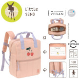 Brzoskwiniowy plecak dla przedszkolaka Little Gang Cherry peach Lassig