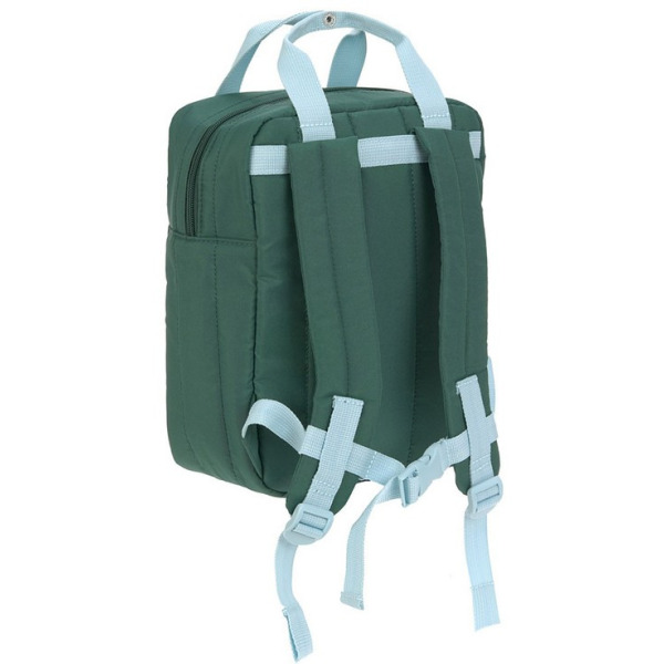 Ciemnozielony plecak dla przedszkolaka Little Gang Lemon dark green Lassig