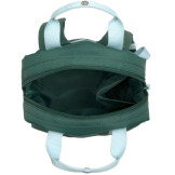 Ciemnozielony plecak dla przedszkolaka Little Gang Lemon dark green Lassig