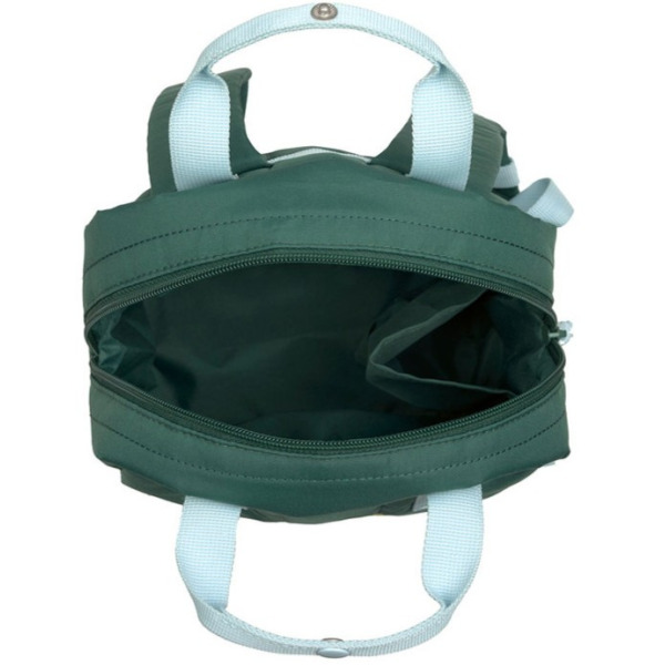 Ciemnozielony plecak dla przedszkolaka Little Gang Lemon dark green Lassig