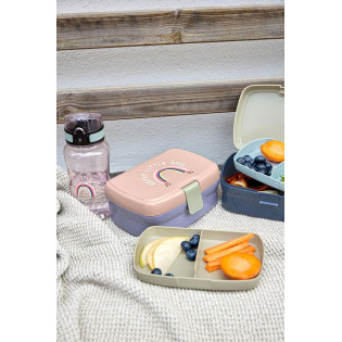 TĘCZA śniadaniówka z wkładką lunchbox  Tiny Outdoor Rainbow Lassig