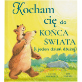 KOCHAM CIĘ DO KOŃCA ŚWIATA I JEDEN DZIEŃ DŁUŻEJ książka w twardej okładce Amelia Hepworth wyd. Tekturka