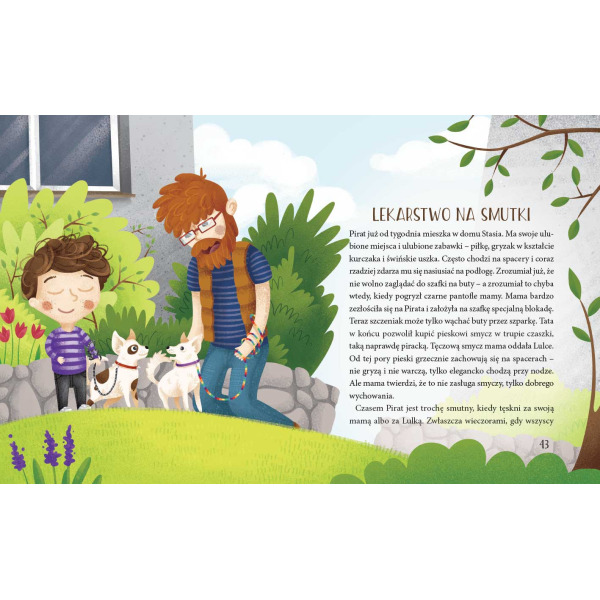 STAŚ PĘTELKA. NOWY PIESEK książka w twardej okładce Barbara Supeł wyd. Zielona Sowa 4+