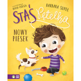 STAŚ PĘTELKA. NOWY PIESEK książka w twardej okładce Barbara Supeł wyd. Zielona Sowa 4+