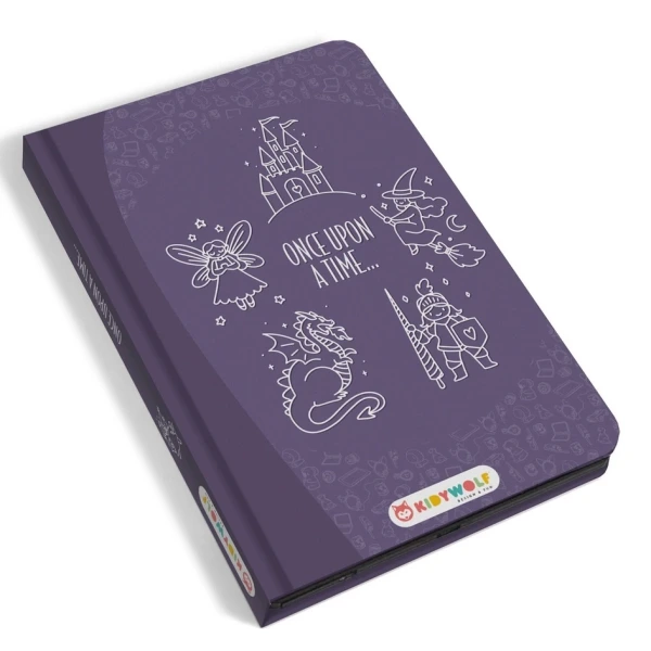 Dawno, dawno temu KIDYDRAW-MINI podświetlany tablet do rysowania pad z ekranem LCD bajki Kidywolf 3+