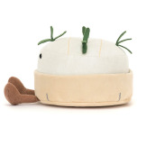 WESOŁY SER CAMEMBERT biała przytulanka Amuseables 13 cm Jellycat 0+