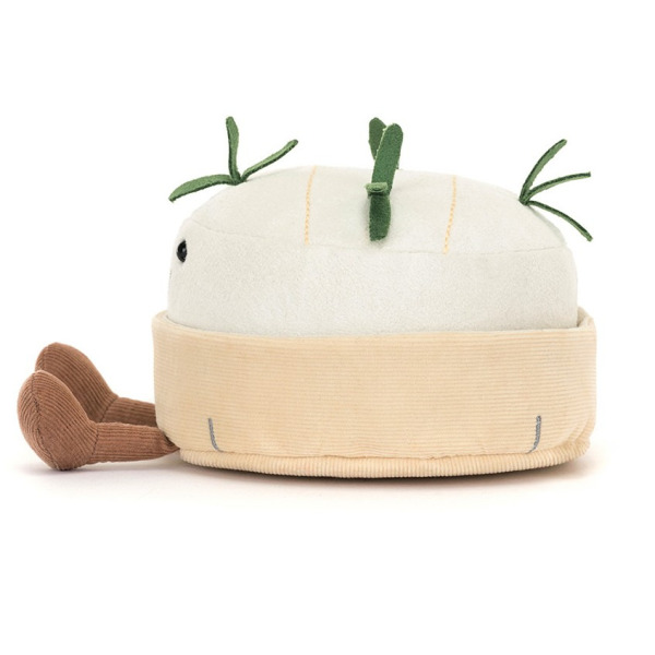 WESOŁY SER CAMEMBERT biała przytulanka Amuseables 13 cm Jellycat 0+