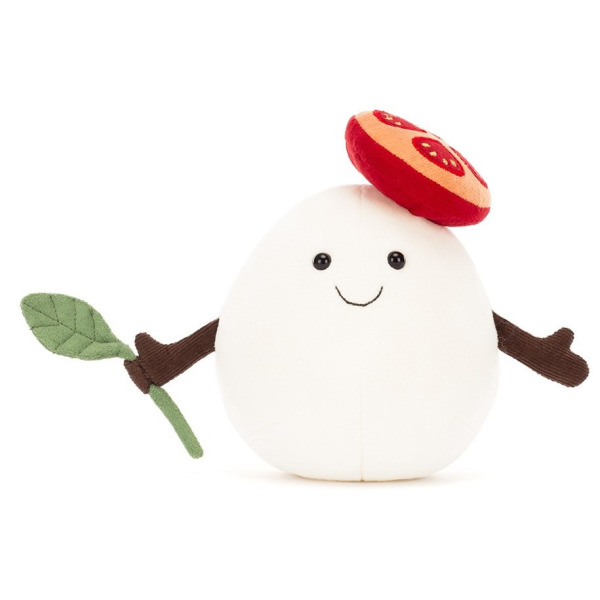 WESOŁY SER MOZZARELLA przytulanka Amuseables 14 cm Jellycat 0+