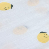 BAMBUSOWY OTULACZ kocyk 80x80cm zestaw 3 szt. HappyFruits Lemon Lassig