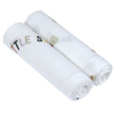 BAMBUSOWY OTULACZ  kocyk 120x120cm zestaw 2 szt.Happy Fruits Pear Lassig