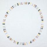 BAMBUSOWY OTULACZ  kocyk 120x120cm zestaw 2 szt.Happy Fruits Pear Lassig