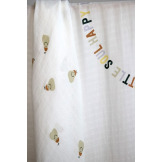 BAMBUSOWY OTULACZ  kocyk 120x120cm zestaw 2 szt.Happy Fruits Pear Lassig