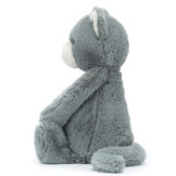 KOTEK szara przytulanka Bashful 31 cm Jellycat 0+
