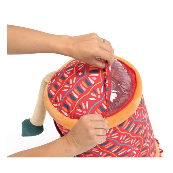 LEW roller sensoryczny z pokrowcem wałek do turlania LUDI 6m+