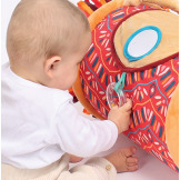 LEW roller sensoryczny z pokrowcem wałek do turlania LUDI 6m+