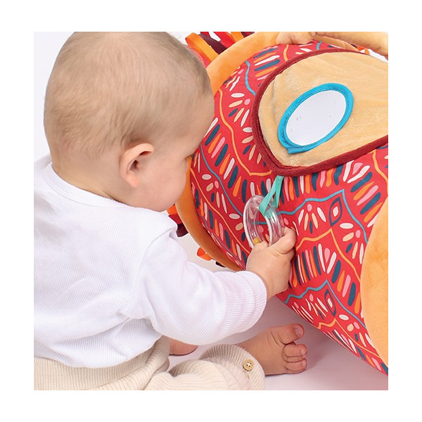 LEW roller sensoryczny z pokrowcem wałek do turlania LUDI 6m+