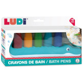 KROKODYL Z KREDKAMI zabawka do rysowania w kąpieli LUDI 10m+