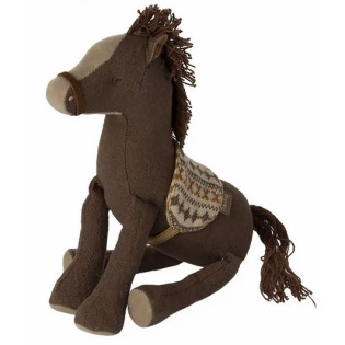 BRĄZOWY KONIK przytulanka small 17 cm MAILEG 0+