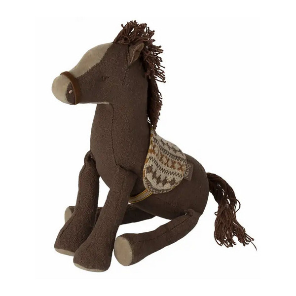 BRĄZOWY KONIK przytulanka small 17 cm MAILEG 0+
