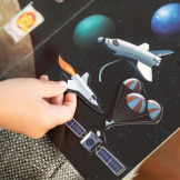 KOSMOS przenośna układanka magnetyczna Tiger Tribe 3+